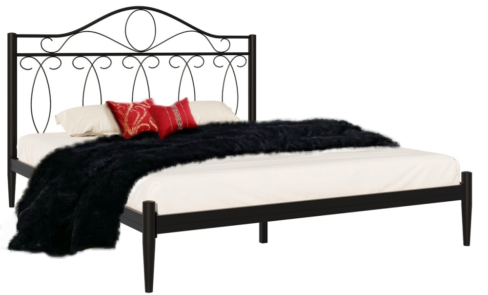 Кровать Элегия Черный