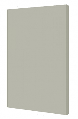 Фасад пластик HPL ZERO 1500TL Traceless Светло-серый суперматовый