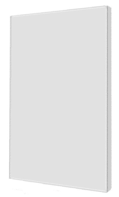 Фасад пластик HPL ZERO Z-001Kashemir Белый суперматовый