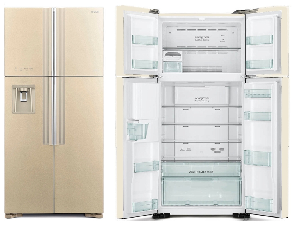Холодильник side by side HITACHI R-W 660 PUC7 GBE